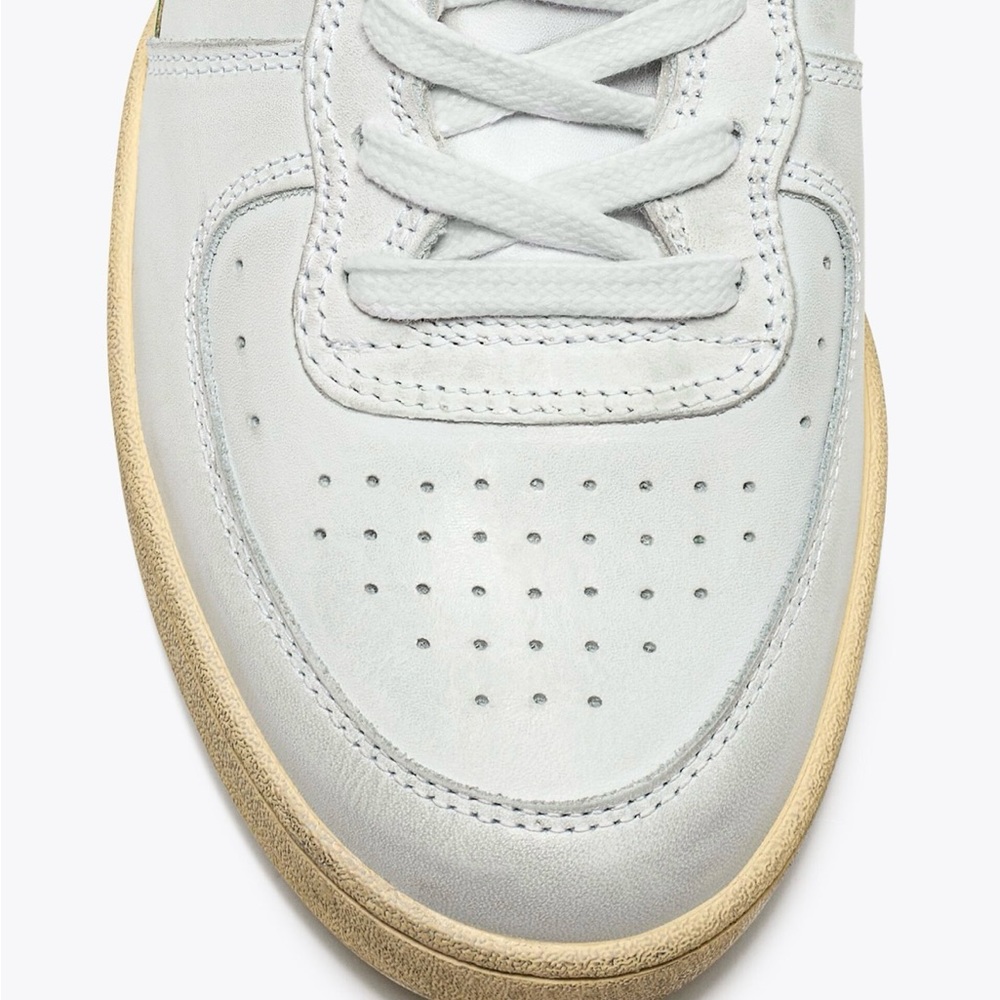 NWOB Diadora Heritage “ MI Basket Lo Used” in White and Verdant Green, Size 7 - Picture 6 of 14